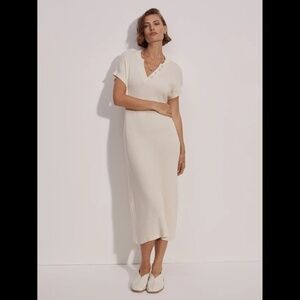 Varley Aria Knit Midi Dress